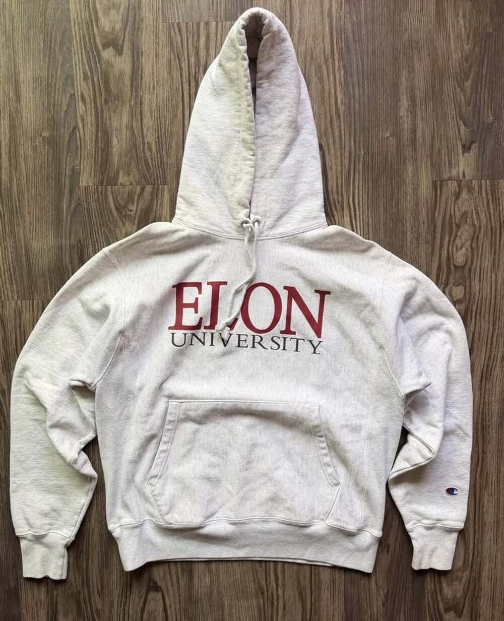 Champion Reverse Weave Elon University Hoodie